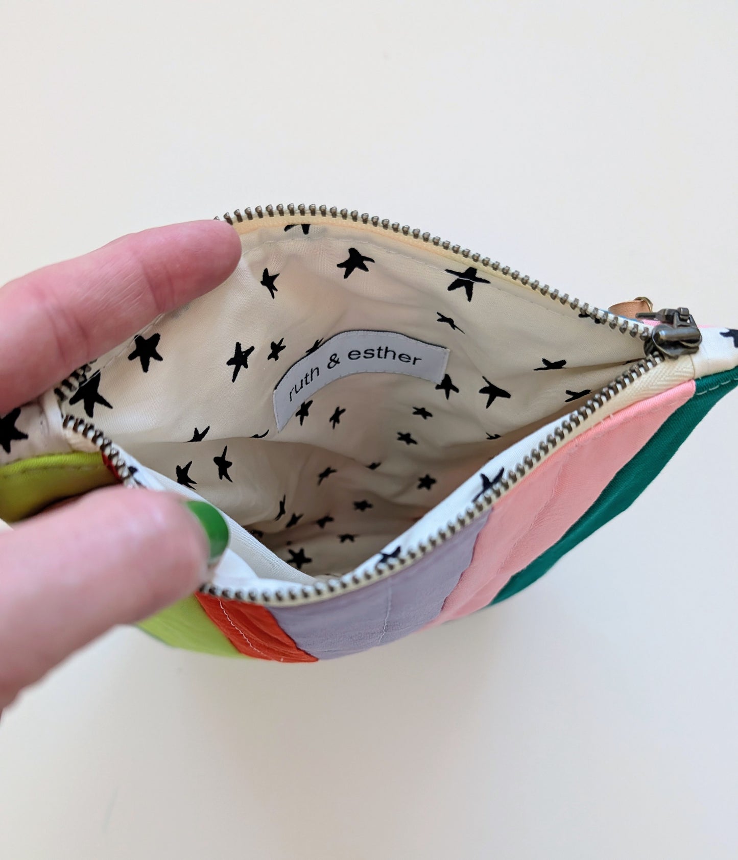 The Scrappy Sunburst Pouch