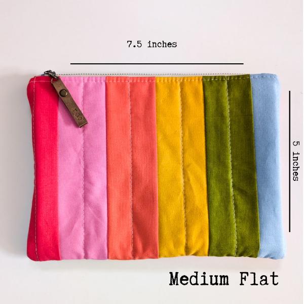 Handmade fabric pouches, Handmade pouches, Fabric pouches, Hand-sewn pouches, Custom fabric pouches, Eco-friendly pouches, Zipper fabric pouches, Quilted fabric pouches, Handcrafted fabric bags, Reusable fabric pouches, Small fabric pouches, Travel fabric pouches, Fabric pouches for storage, Rifle Paper Co. pouches,Ruby Star Society pouches, Bloom handmade fabric pouches, The Standard handmade pouches, rainbow pouches