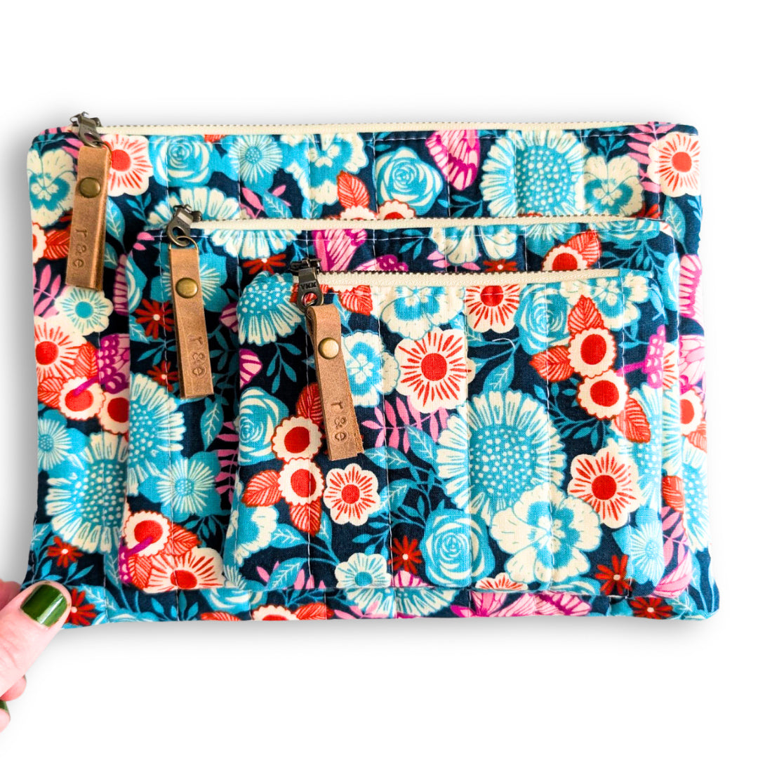 Handmade fabric pouches, Handmade pouches, Fabric pouches, Hand-sewn pouches, Quilted fabric pouches, Handcrafted fabric bags, Reusable fabric pouches, Small fabric pouches, Travel fabric pouches, handmade fabric key fobs, fabric key fobs