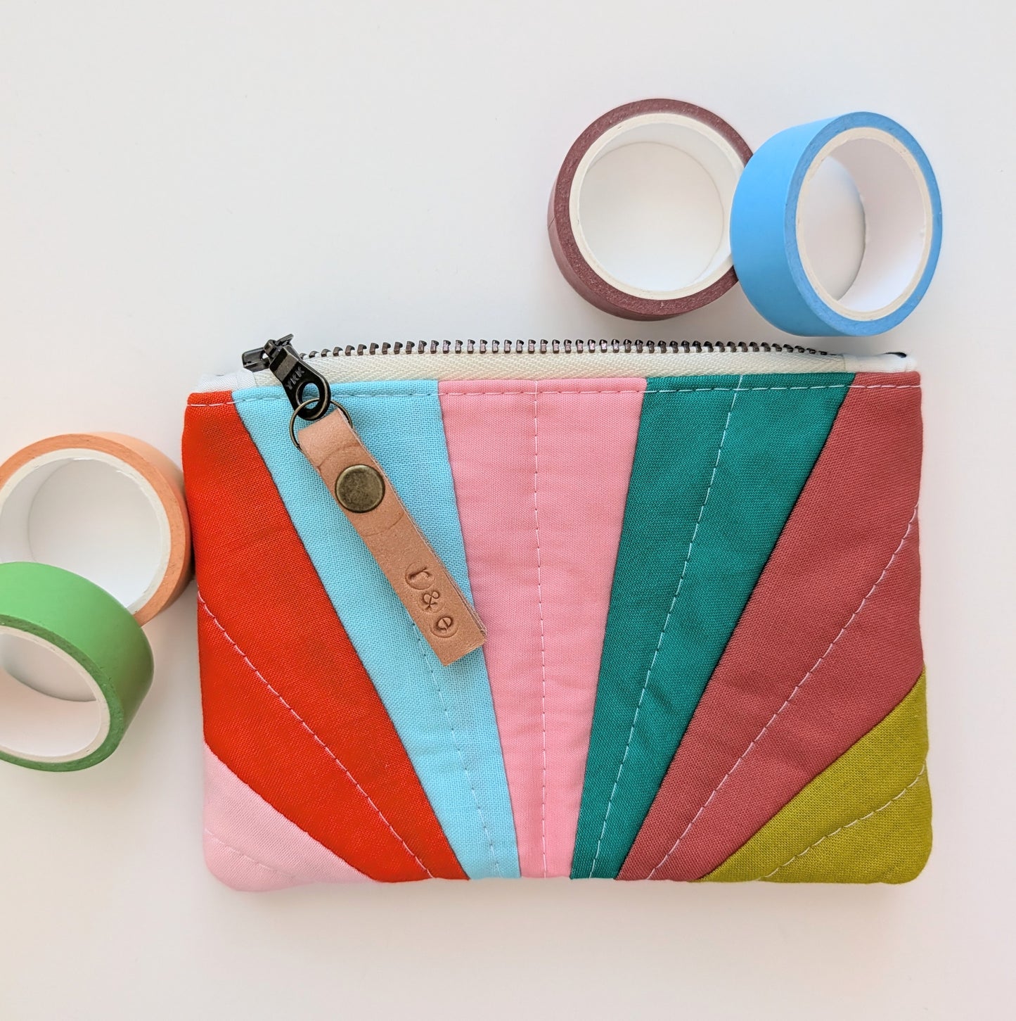 The Scrappy Sunburst Pouch